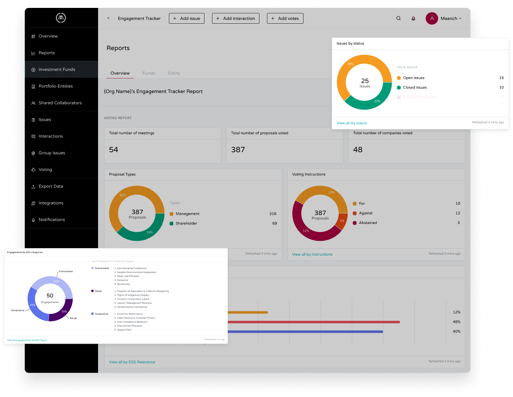 ET dashboard